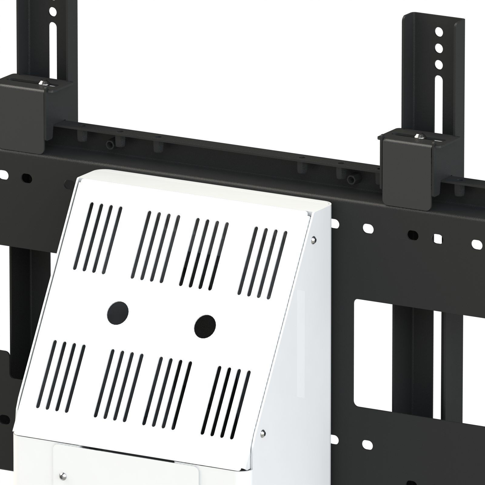 Loxit 8423 Fixed Ht Mono Screen Mount Trolley
